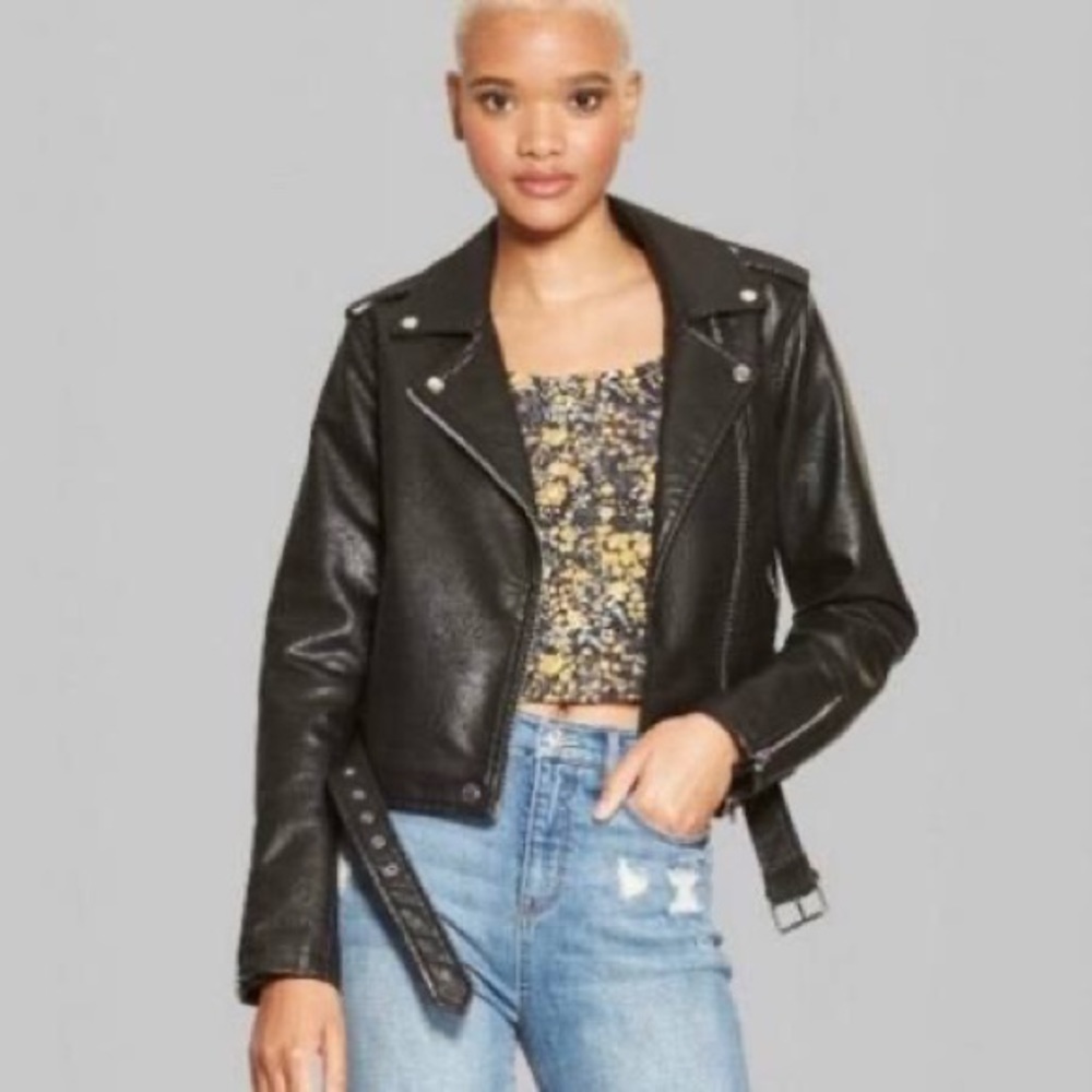 LAST CALL! NWT Wild fable leather jacket